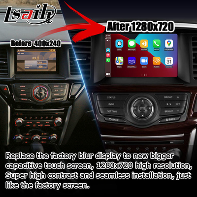 Pathfinder R52 ไร้สาย carplay android อัพเกรดอัตโนมัติจอแสดงผล HD 720x1280