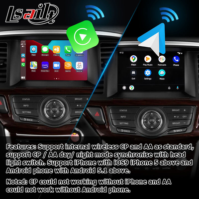 Pathfinder R52 ไร้สาย carplay android อัพเกรดอัตโนมัติจอแสดงผล HD 720x1280