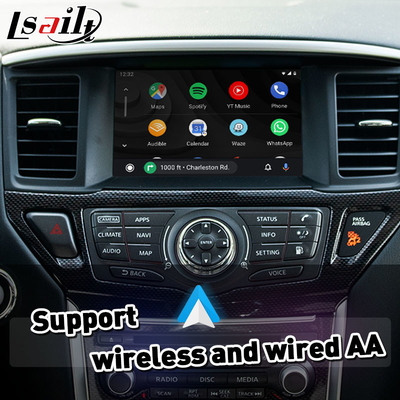Car Integration Wireless Android Auto Carplay Interface สําหรับ 2017-2019 นิสสัน พาธฟินเดอร์ R52