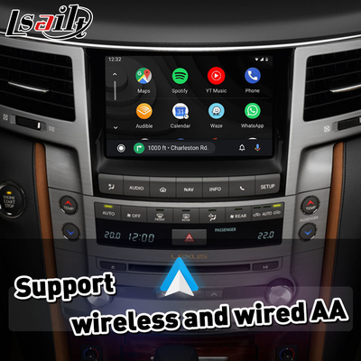 Carplay Interface สําหรับ Lexus LX570 LX570 ปี 2012-2015 พร้อมระบบ Android Auto