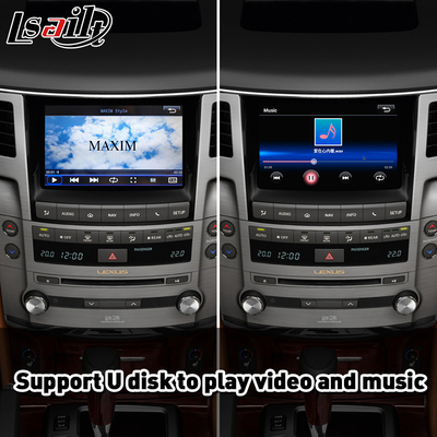 Carplay Interface สําหรับ Lexus LX570 LX570 ปี 2012-2015 พร้อมระบบ Android Auto