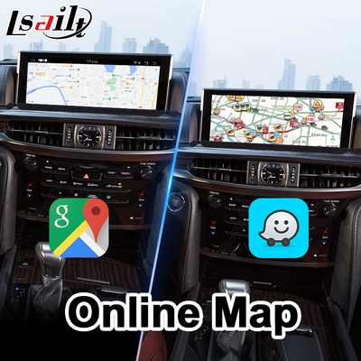Lsailt Android Multimedia Carplay Interface สําหรับ Lexus LX570 LX450d URJ200 LX 2016-2021