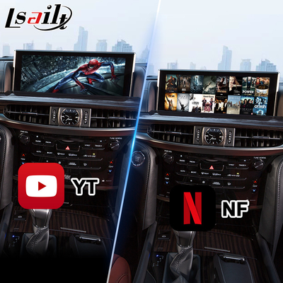 Lsailt Android Multimedia Carplay Interface สําหรับ Lexus LX570 LX450d URJ200 LX 2016-2021