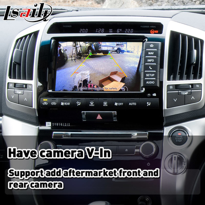 Toyota Wireless Carplay Android Auto Interface สำหรับ Land Cruiser 200 V8 LC200 2012-2015