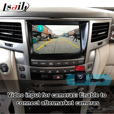 Lexus CarPlay Interface สำหรับ LX570 2013-2015 GX460 พร้อม Wireless Android Auto, Google Map