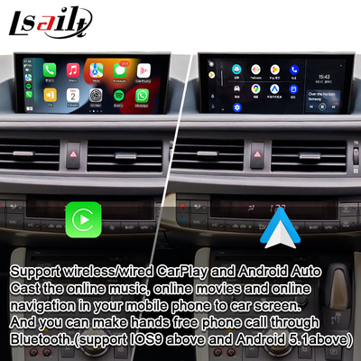 Apple CarPlay ไร้สายสำหรับ Lexus NX ES UX IS CT ​​RX GS LS LX LC RC 2014-2021 อินเทอร์เฟซ CarPlay
