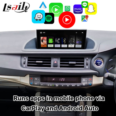 Apple CarPlay ไร้สายสำหรับ Lexus NX ES UX IS CT ​​RX GS LS LX LC RC 2014-2021 อินเทอร์เฟซ CarPlay