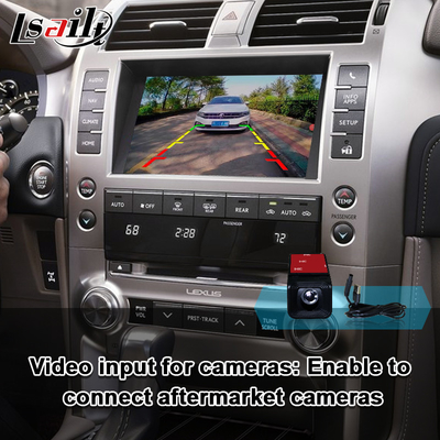 Plug and Play CarPlay Interface สำหรับ Lexus GX460 2014-2021 LX570 RX NX พร้อม Android Auto แบบไร้สาย