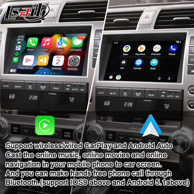 Plug and Play CarPlay Interface สำหรับ Lexus GX460 2014-2021 LX570 RX NX พร้อม Android Auto แบบไร้สาย
