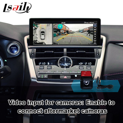 Lsailt Lexus CarPlay Interface สำหรับ NX NX200T, NX300h 2016-2022 พร้อมระบบ Linux, Mirror Link