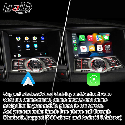 Lsailt Linux CarPlay Android Auto Interface สำหรับ Nissan Maxima 2010-2014 Infiniti พร้อม Mirror Link