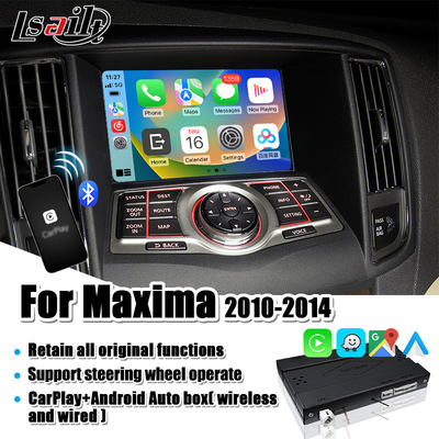 Lsailt Linux CarPlay Android Auto Interface สำหรับ Nissan Maxima 2010-2014 Infiniti พร้อม Mirror Link