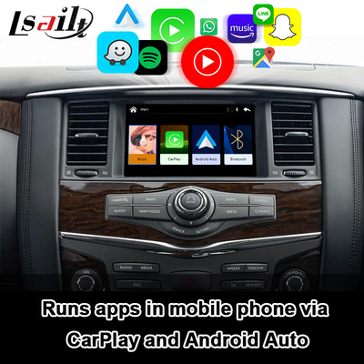 Nissan Carplay Interface รวม Android Auto, Mirror Link สำหรับ Patrol, Armada, Pathfinder