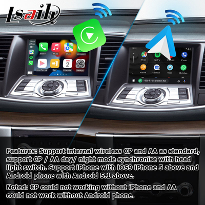 Nissan Teana J32 สไตล์โรงงาน Carplay ไร้สาย Android Auto อัพเกรดโมดูลโซลูชันสไตล์ OEM