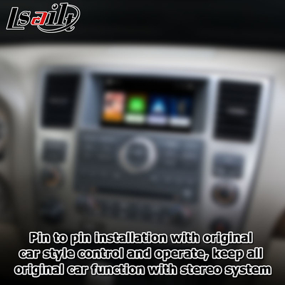 Nissan Armada TA60 ใส่ได้กับ carplay android auto บนหน้าจอโรงงาน