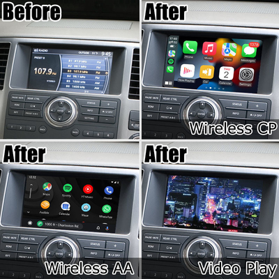 Nissan Armada TA60 ใส่ได้กับ carplay android auto บนหน้าจอโรงงาน