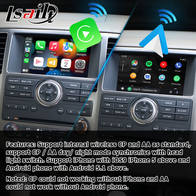 Nissan Armada TA60 ใส่ได้กับ carplay android auto บนหน้าจอโรงงาน
