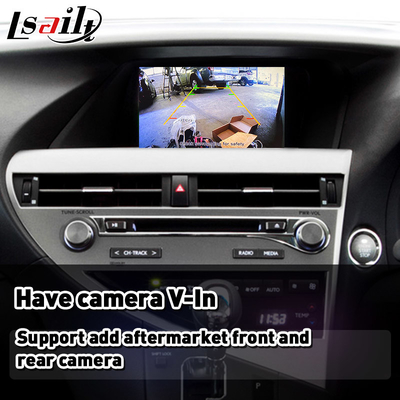 Lsait Wireless Carplay Android อินเทอร์เฟซอัตโนมัติสำหรับ Lexus RX 270 350 450h F Sport AL10 2012-2015