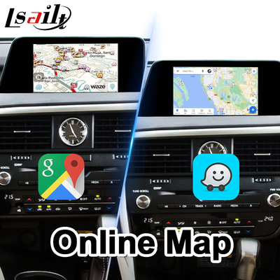 Lsailt Android Multimedia Interface สําหรับ Lexus RX200T RX350 RX300 RX การควบคุมหนู 2016-2019