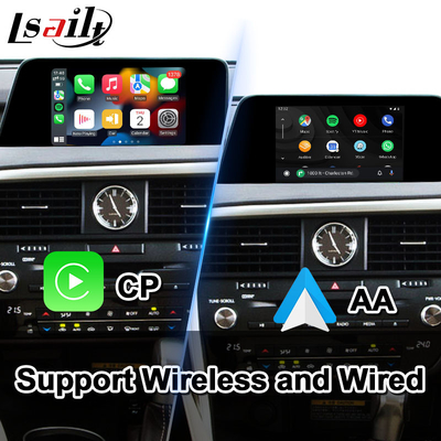 Lsailt Android Multimedia Interface สําหรับ Lexus RX200T RX350 RX300 RX การควบคุมหนู 2016-2019