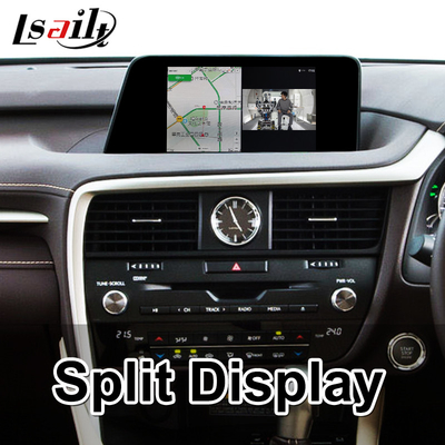 Lsailt Android Multimedia Interface สําหรับ Lexus RX200T RX350 RX300 RX การควบคุมหนู 2016-2019
