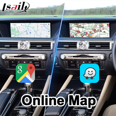 Lsailt Android Car Multimedia Interface สําหรับ Lexus GS300h GS200t GS350 GS450h GSF GS L10 2016-2020