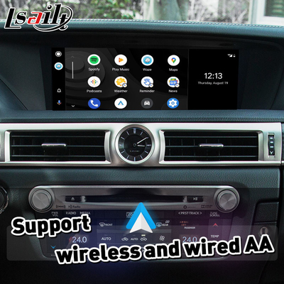 Android Auto & Carplay Interface สําหรับ Lexus GS 350 200t 300h 450h AWD F Sport 2016-2020