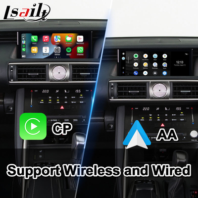 Lsailt Android Carplay Interface สําหรับ Lexus IS200T IS300H IS350 IS300 F Sport AWD IS XE30 2017-2020