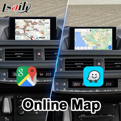 Lsailt Android Video Interface สําหรับ Lexus CT200h CT F Sport การควบคุมหนู 2014-2017