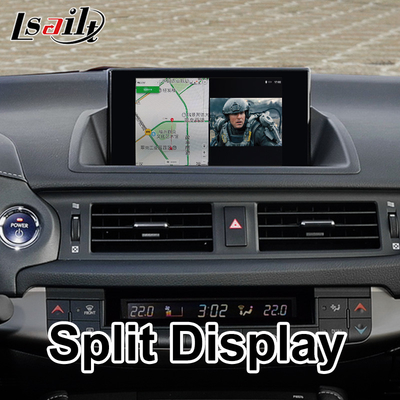 Lsailt Android Video Interface สําหรับ Lexus CT200h CT F Sport การควบคุมหนู 2014-2017