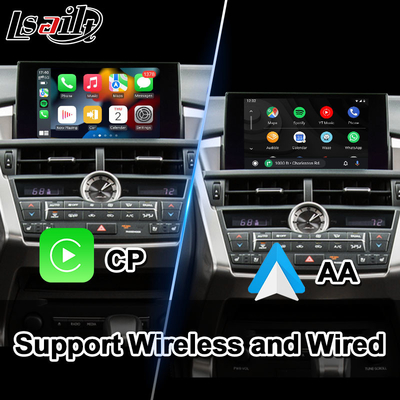 Lsailt Android Multimedia Video Interface สําหรับ Lexus NX300h NX200t NX F-Sport การควบคุมทัชพาด 2014-2017