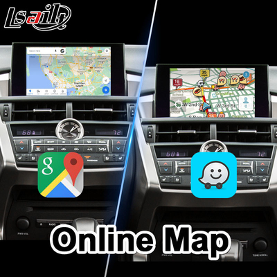 Lsailt Android Multimedia Video Interface สําหรับ Lexus NX300h NX200t NX F-Sport การควบคุมทัชพาด 2014-2017