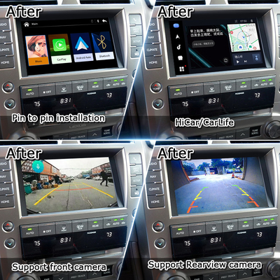 Lexus CarPlay Interface สําหรับ GX460 GX400 2014- พร้อมกับ Wireless Android Auto โดย Lsailt