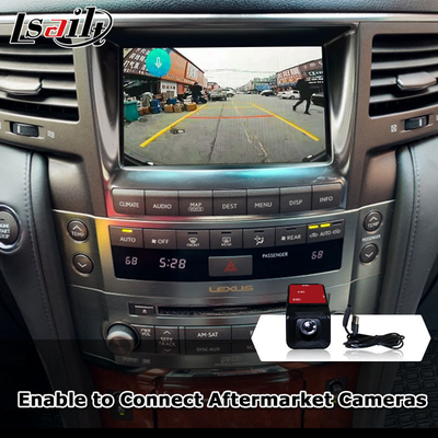 อินเตอร์เฟซ CarPlay แบบไร้สายสําหรับ Lexus LX570 2013-2015 LX460d GX460 GX400 การนําทาง Android Auto Box โดย Lsailt