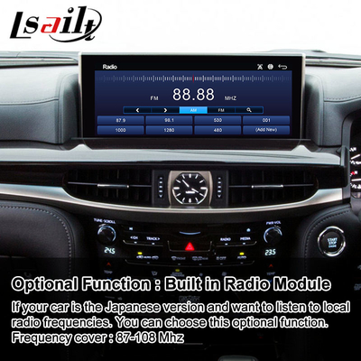 Lsailt Android Carplay Video Interface สําหรับ Lexus LX 450d 570 570s VDJ200 J200 ปี 2016-2021