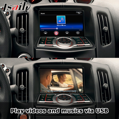 Lsailt Carplay Interface Box สําหรับ นิสสัน 370Z 2010-2020 แอนดรอยด์ รองรับการใช้งานเสียง