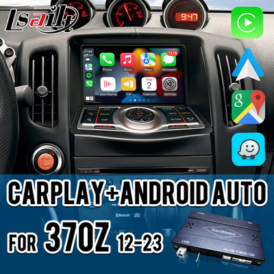 Lsailt Carplay Interface Box สําหรับ นิสสัน 370Z 2010-2020 แอนดรอยด์ รองรับการใช้งานเสียง