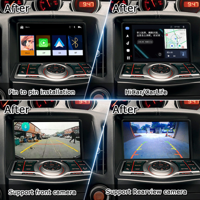 Lsailt Carplay Interface Box สําหรับ นิสสัน 370Z 2010-2020 แอนดรอยด์ รองรับการใช้งานเสียง
