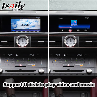 Lsailt อินเทอร์เฟซ Wireless Carplay สำหรับ Lexus RCF RC300 RC200t RC300h RC350 RC Knob Control 2014-2018 IS RX NX