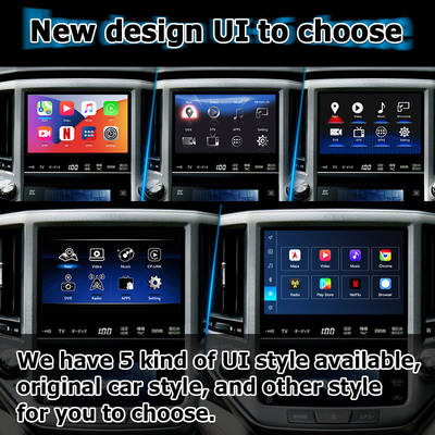 8+128GB Toyota Crown อินทรอยด์ Carplay อินเตอร์เฟซรุ่นที่ 14 AWS214 GWS215 S210 โดย Qualcomm