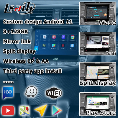 Toyota Crown GRS204 URS206 UZS207 S200 แอนดรอยด์ไร้สาย Carplay แอนดรอยด์ ออโต้ 8+128GB โดย Qualcomm