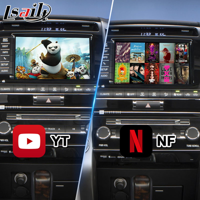 Lsailt Android Multimedia Video Interface สําหรับ Toyota Land Cruiser LC200 V8 LC 200 ปี 2012-2015