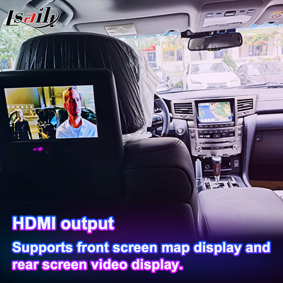 Lsailt Android Multimedia Video Interface สําหรับ Toyota Land Cruiser LC200 V8 LC 200 ปี 2012-2015