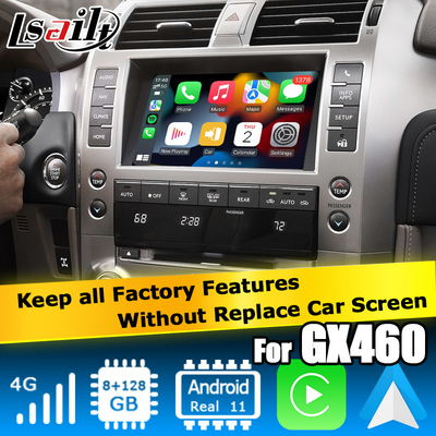 Lexus GX460 แอนดรอยด์ มัลติมีเดีย Carplay แอนดรอยด์ ออโต้ วิดีโอ อินเตอร์เฟซ