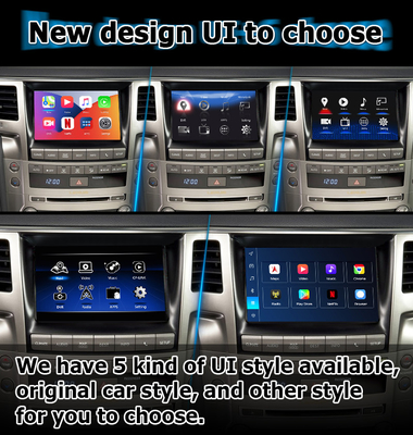 Lexus LX570 2013-2015 อินเตอร์เฟซวิดีโอแอนดรอยด์ ฐานบน Qualcomm 8+128GB แอนดรอยด์ 11