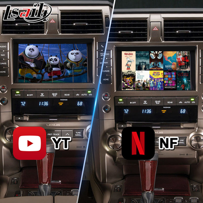 อินเตอร์เฟสวิดีโอมัลติมีเดียสําหรับ Android 2013-2021 Lexus GX 460 GX460
