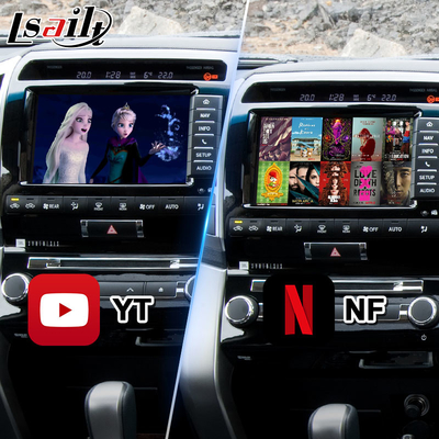 Lsailt Android Multimedia Video Interface สําหรับ Toyota Land Cruiser LC 200 V8 LC200 ปี 2012-2015