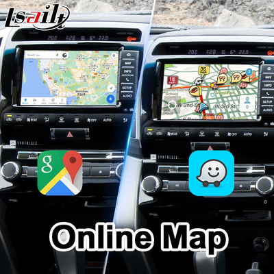 Lsailt Android Multimedia Video Interface สําหรับ Toyota Land Cruiser LC 200 V8 LC200 ปี 2012-2015