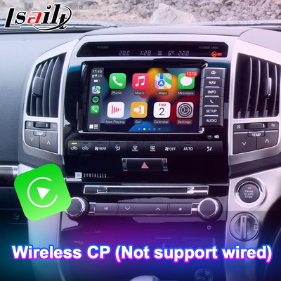 Lsailt Android Multimedia Video Interface สําหรับ Toyota Land Cruiser LC 200 V8 LC200 ปี 2012-2015