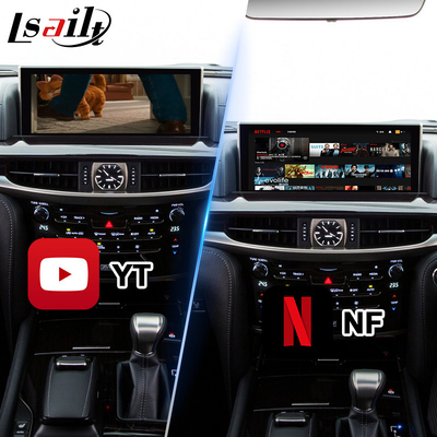 Lsailt แอนดรอยด์ Carplay มัลติมีเดีย วิดีโอ อินเตอร์เฟซ สําหรับ 2016-2021 เล็กซัส LX 570 LX570